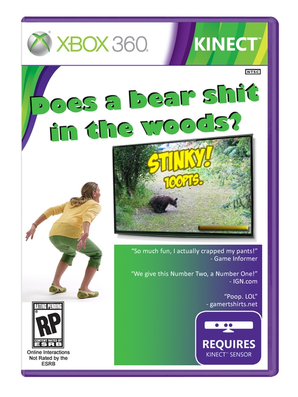 Bear Shit Xbox Kinect Game